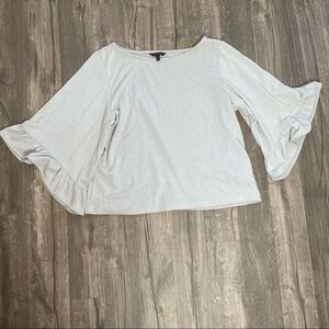 2/$30 Banana Republic Pullover Bell Sleeve Ruffle Sweater